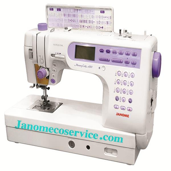 چرخ خیاطی کامپیوتری ژانومه مدل 802P